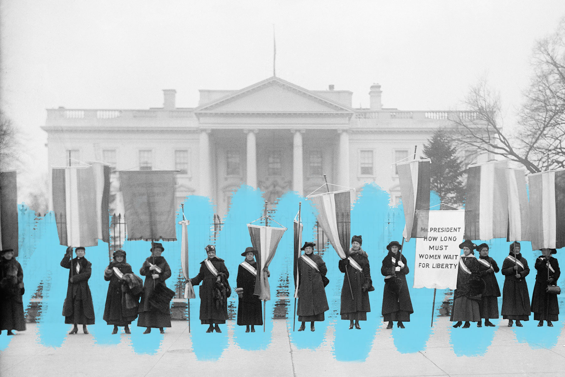 Women's suffrage protest