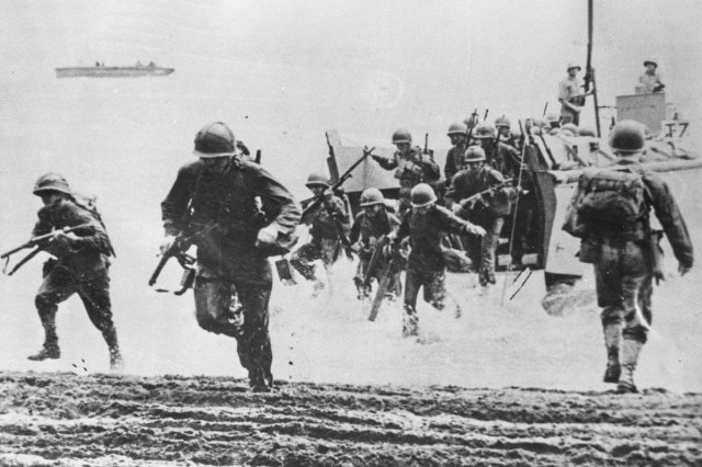 American marines in 1942