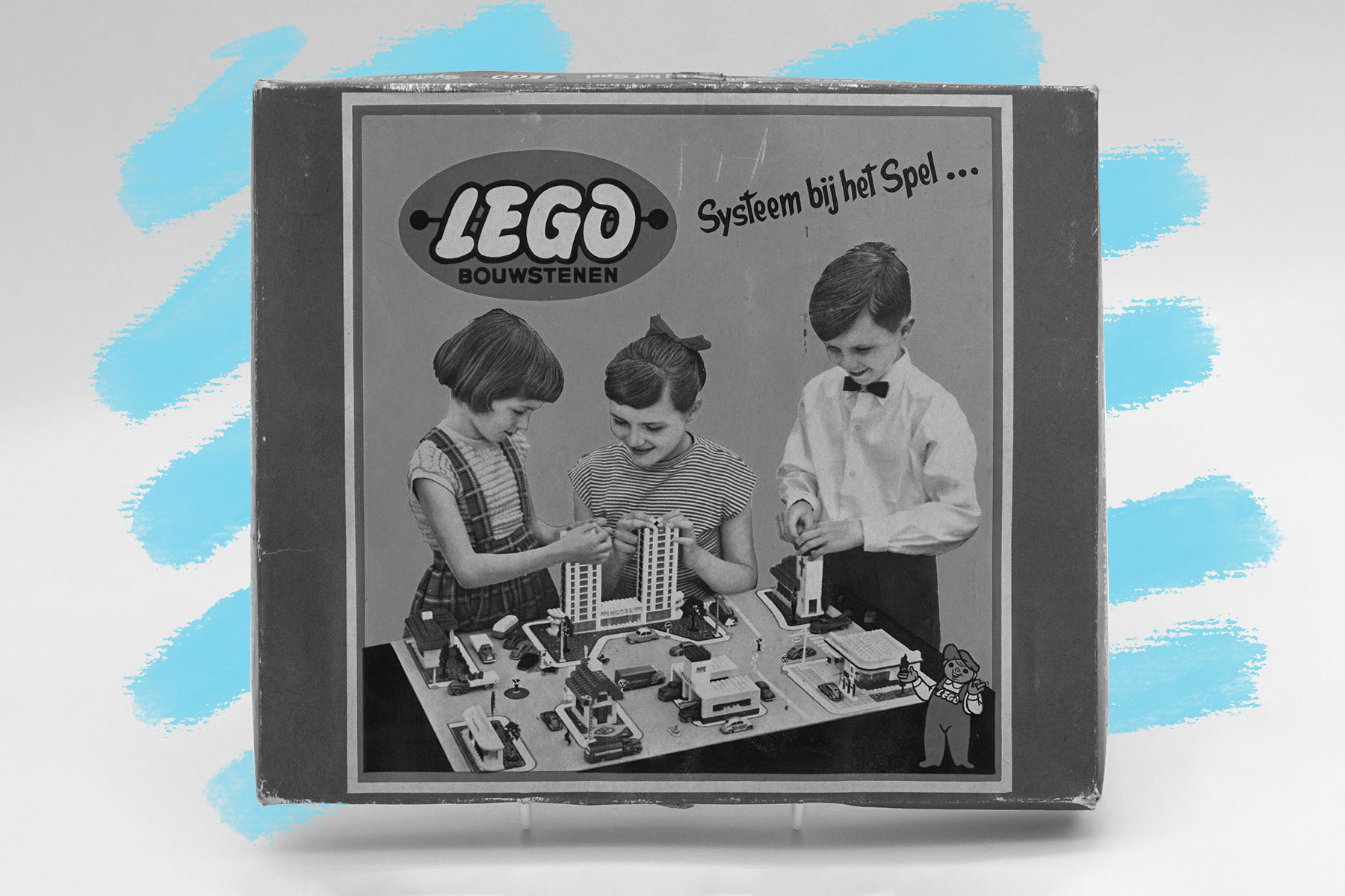 1958 LEGO box design
