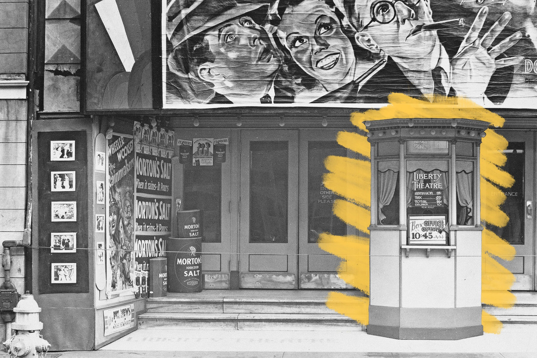 Popcorn used to be banned in movie theaters. — History Facts