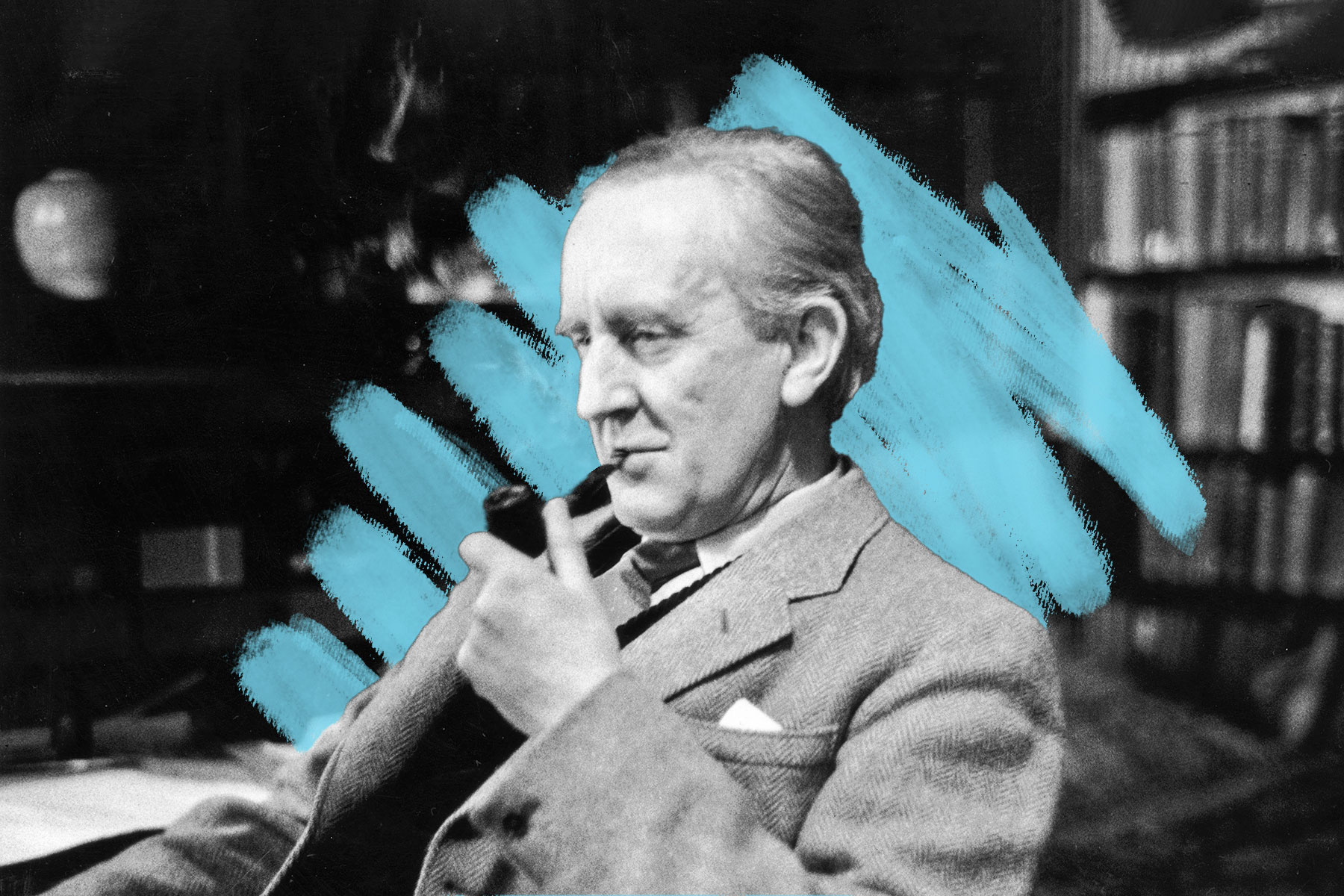 J.R.R. Tolkien worked on the Oxford English Dictionary. — History Facts