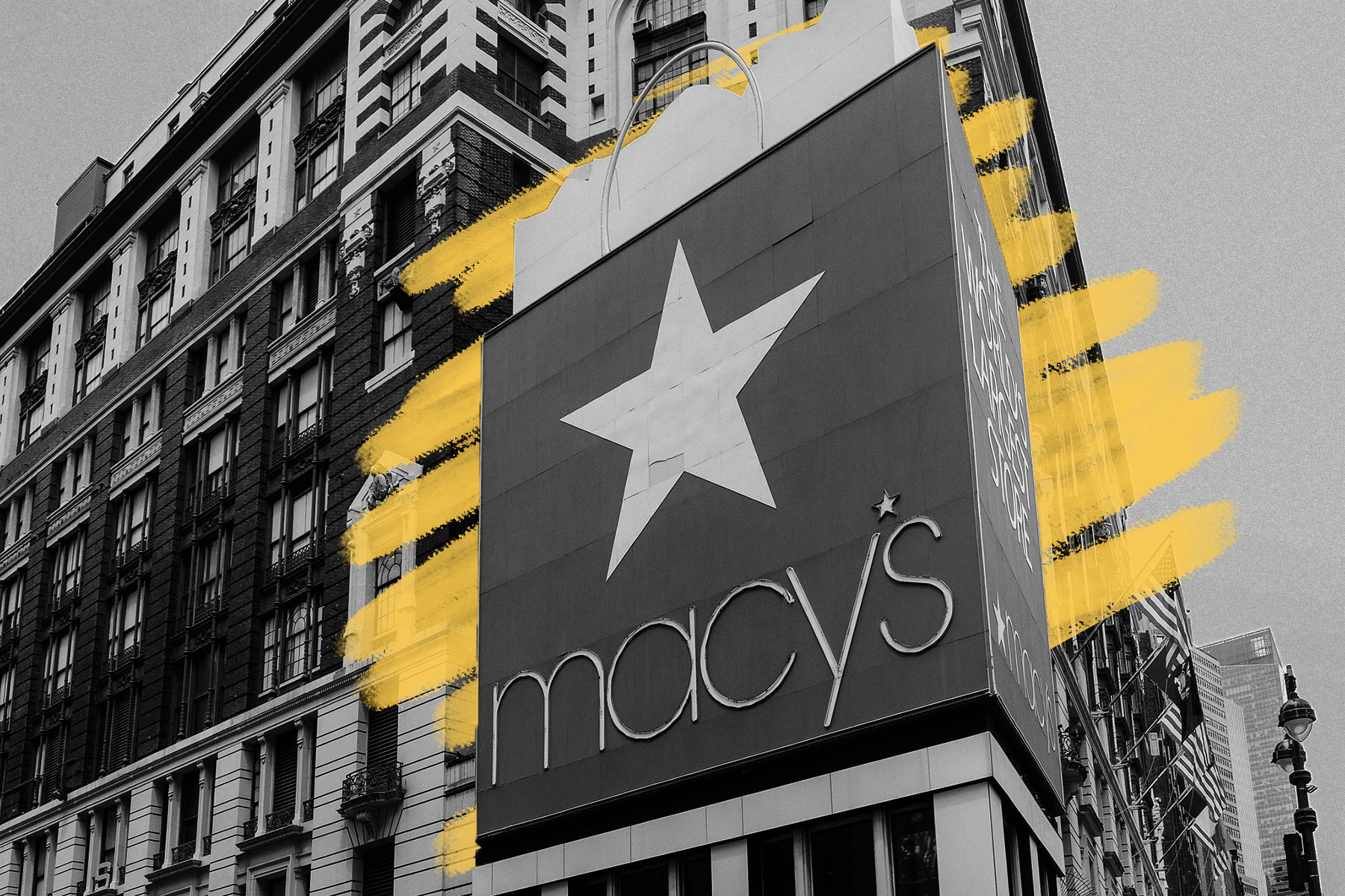 Macy's store sign