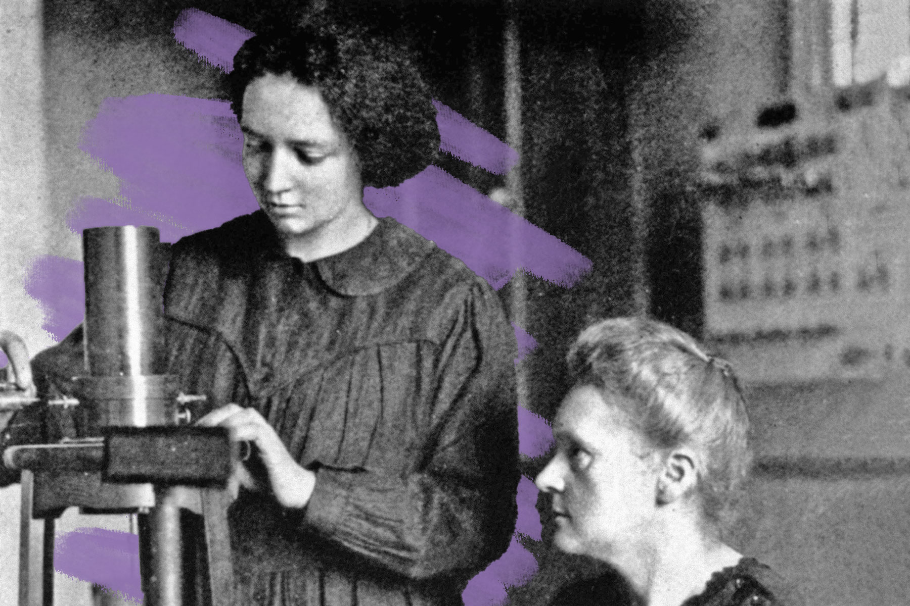 Marie & Irene Curie, 1925