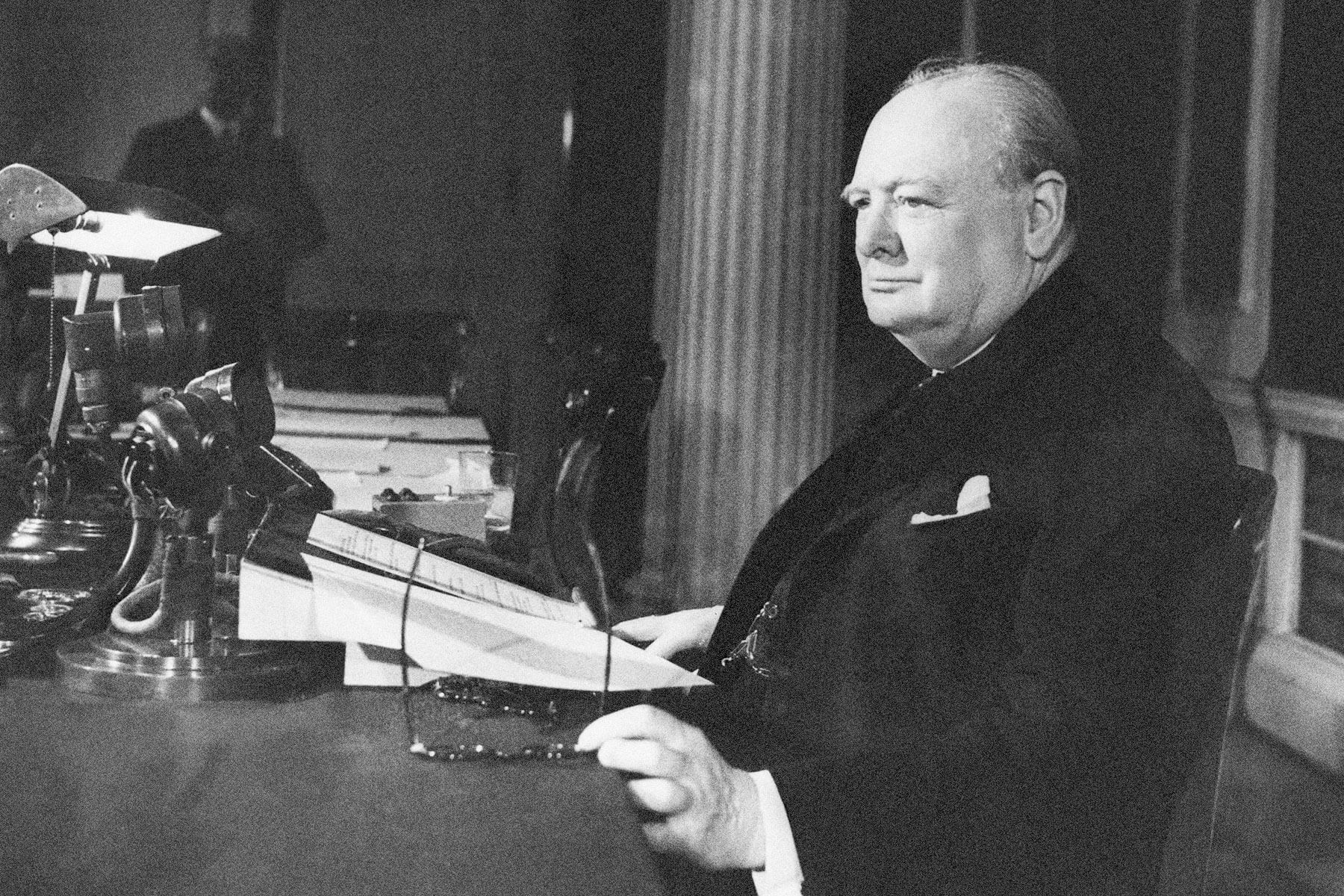 Winston Churchill, 1945