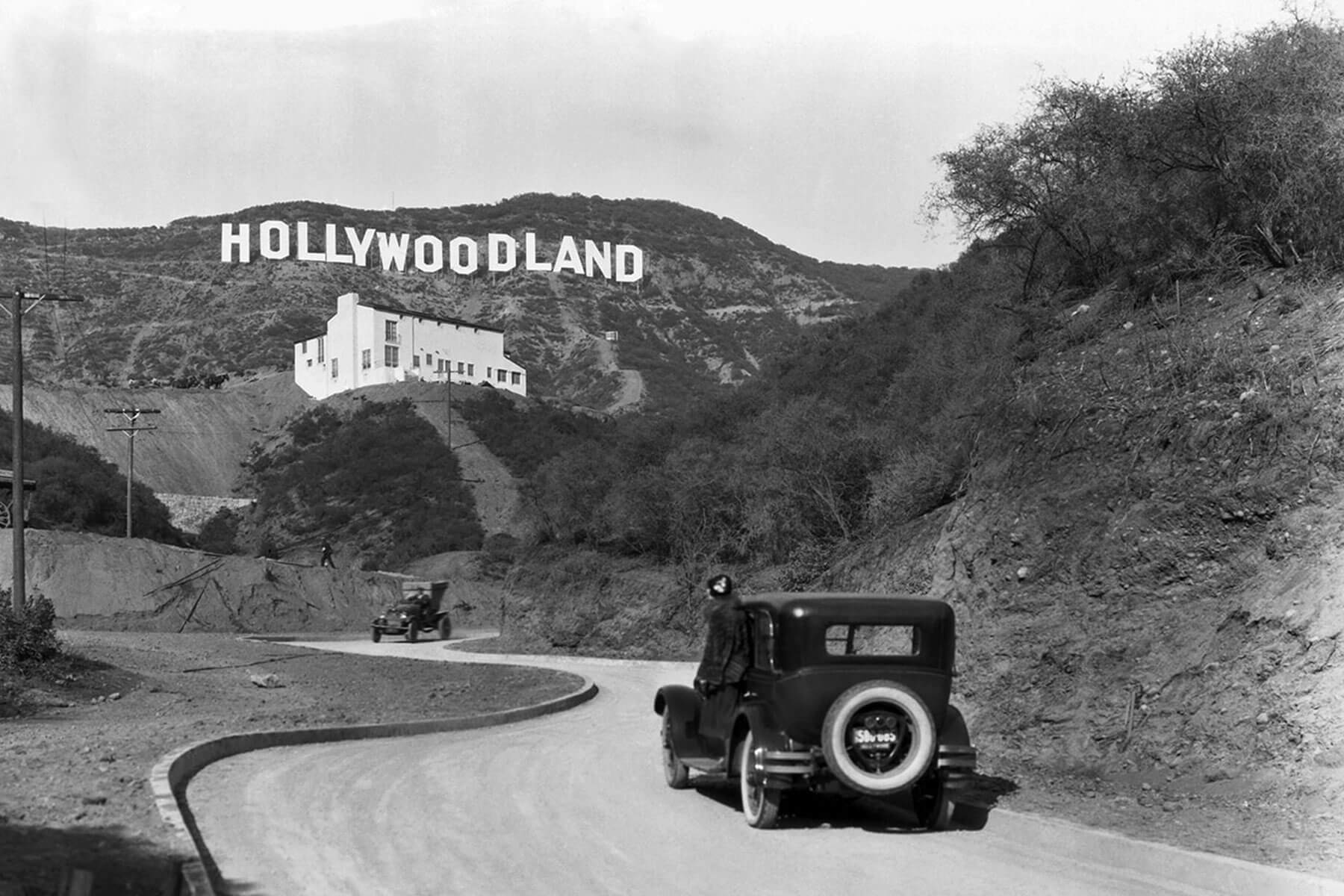 Hollywoodland sign