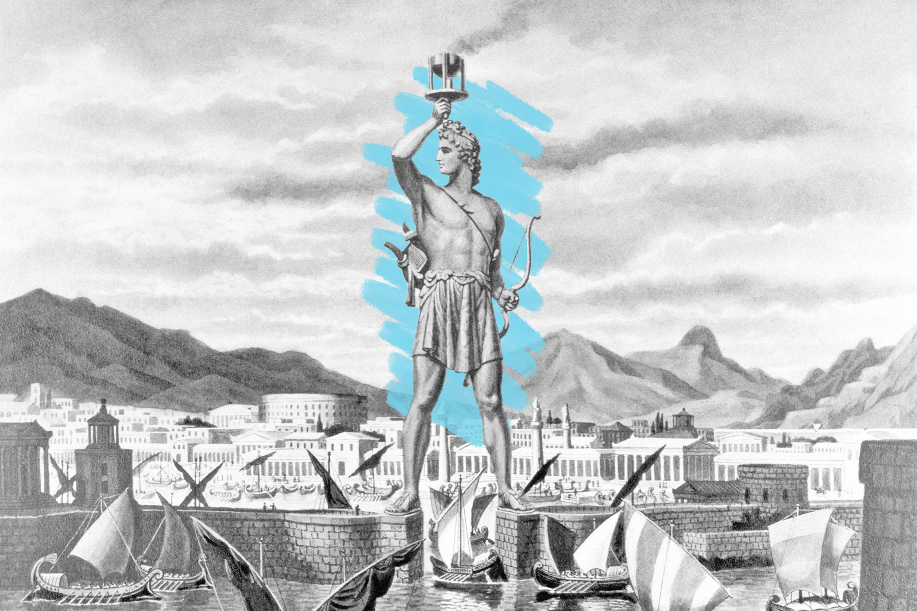 Colossus of Rhodes statue