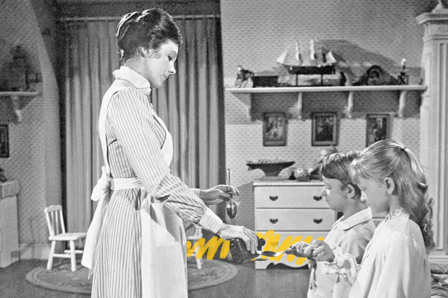 "Mary Poppins" scene, 1964