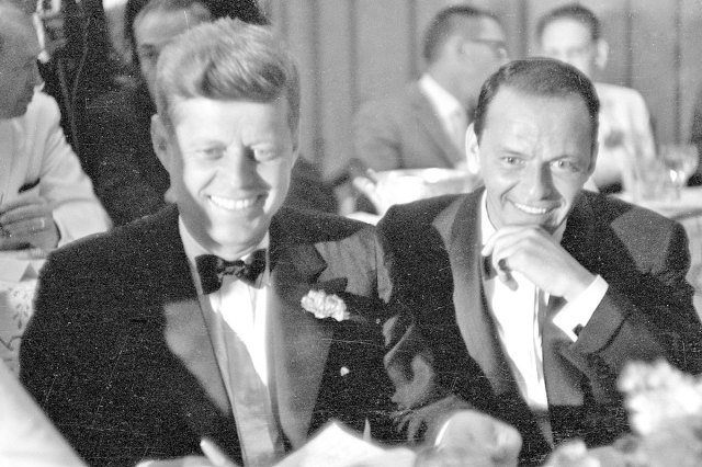 JFK with Frank Sinatra