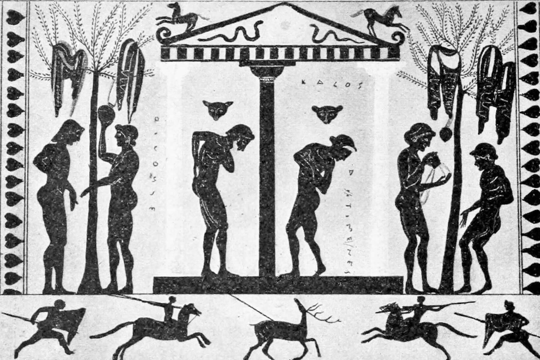 Ancient Greek showering