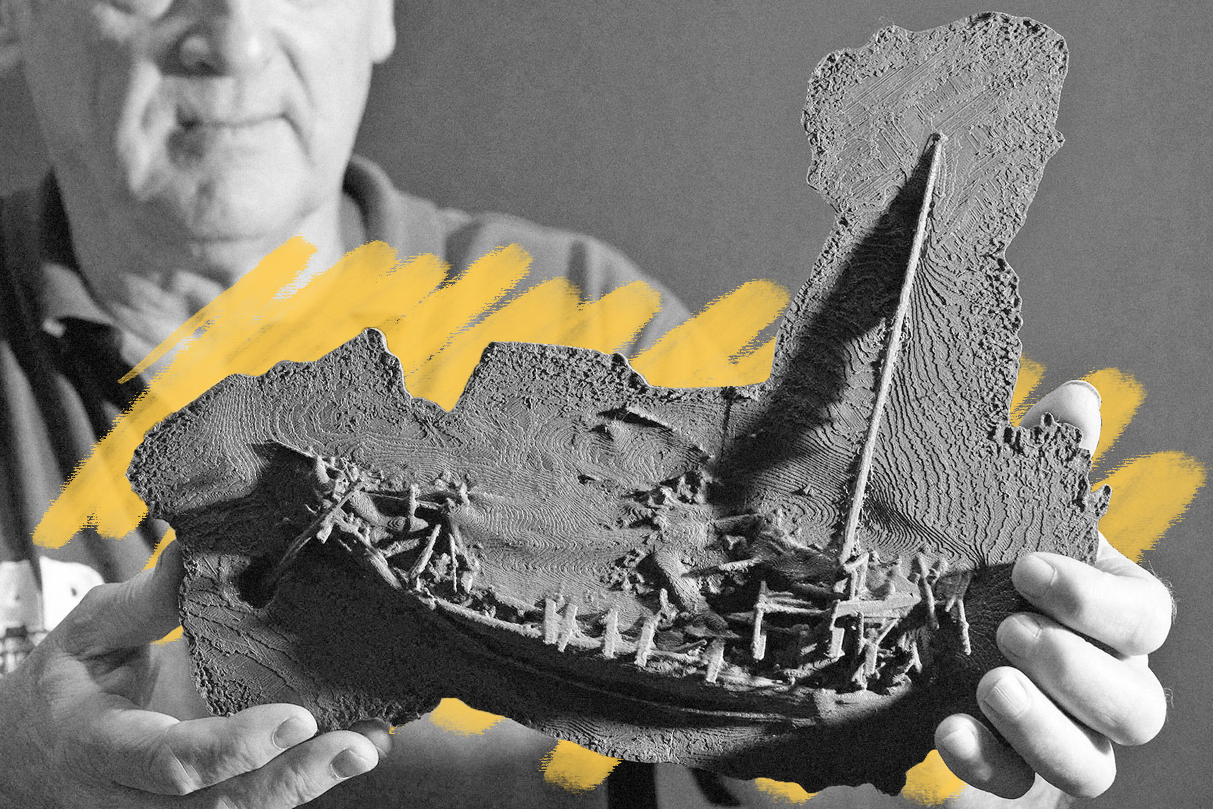 3D shipwreck model