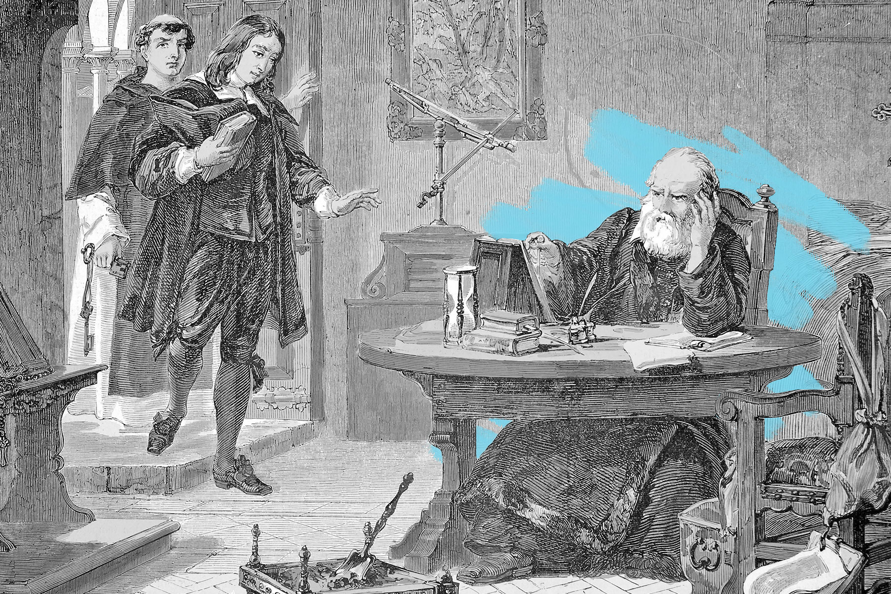 Astronomer Galileo Galilei