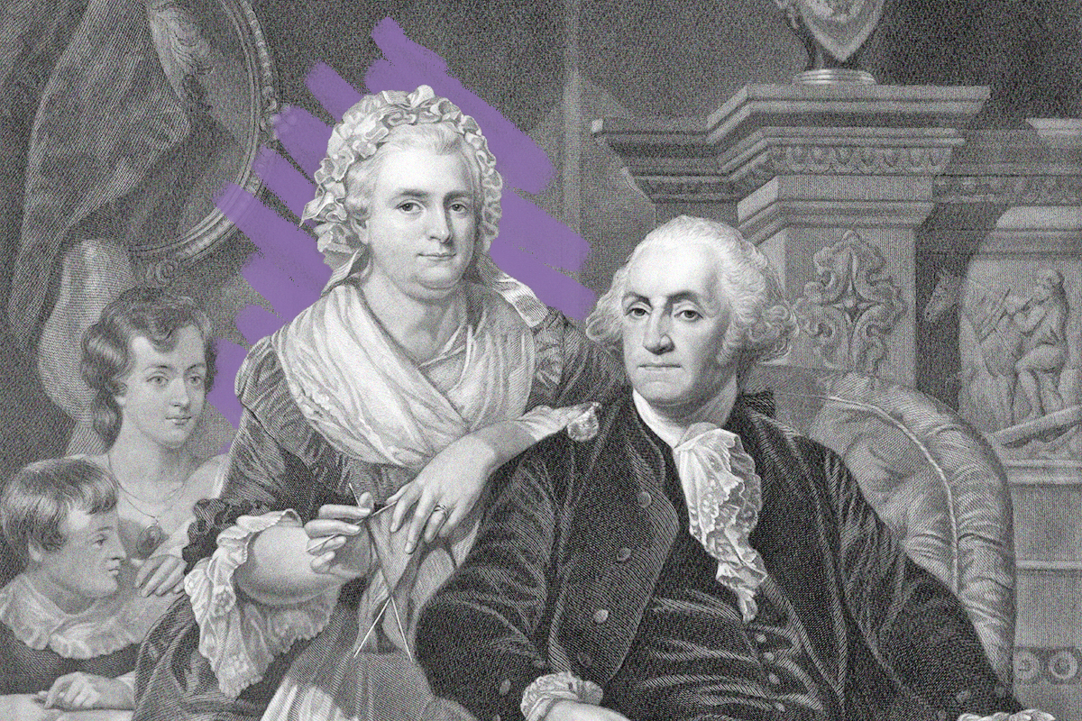Martha and George Washington