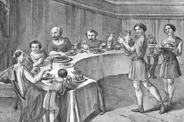 Ancient Roman feast