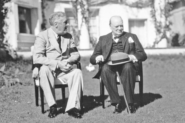 Franklin Roosevelt and Winston Churchill