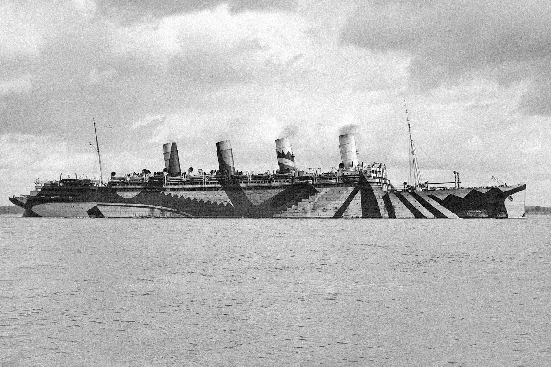 How the WWI Dazzle Ships Redefined Camouflage — History Facts