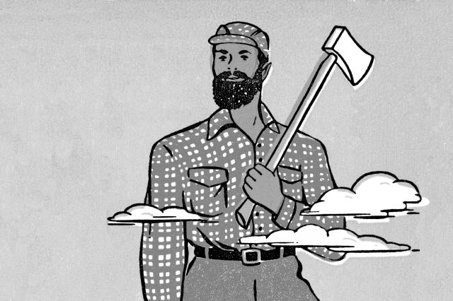 Paul Bunyan illustration