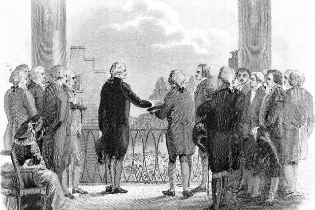 Inauguration of George Washington, 1789