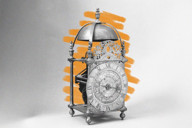 Antique clock, circa 1900