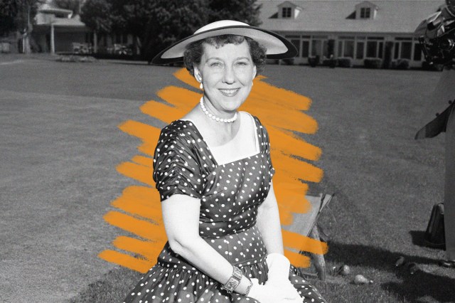 First Lady Mamie Eisenhower, 1954