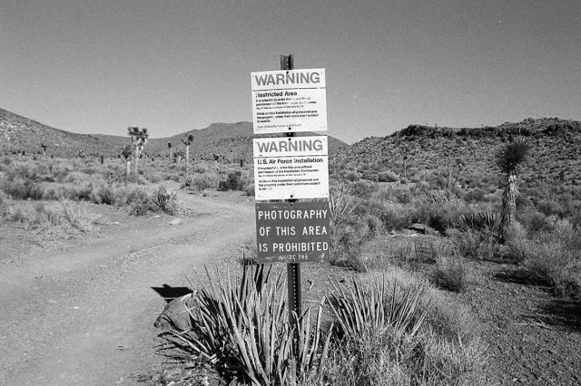 Entrance to Area 51, Nevada