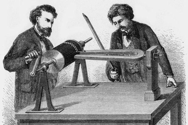 Phonautograph, circa 1857