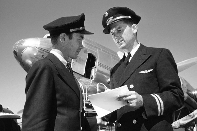 American Airlines pilots, 1950