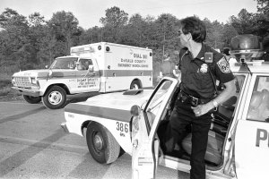 Atlanta EMS and police, 1981