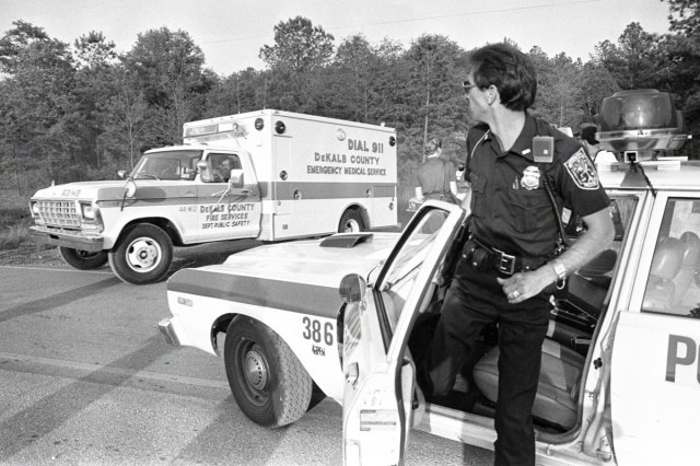 Atlanta EMS and police, 1981