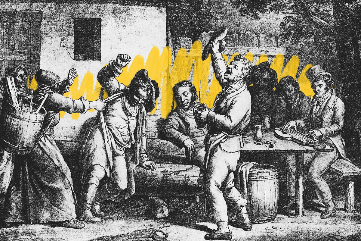 Workers celebrate "Saint Monday"