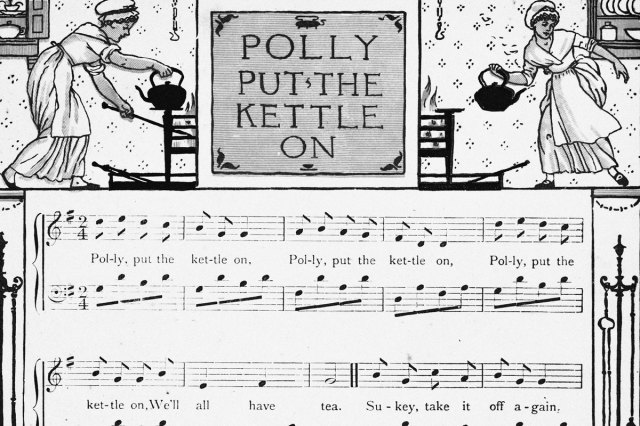 “Polly Put the Kettle On” sheet music