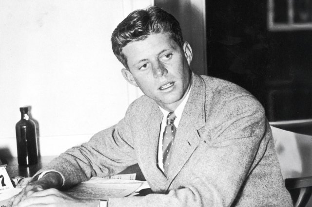 JFK at Harvard, 1938