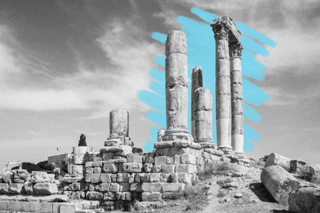 Temple of Hercules ruins, Amman, Jordan