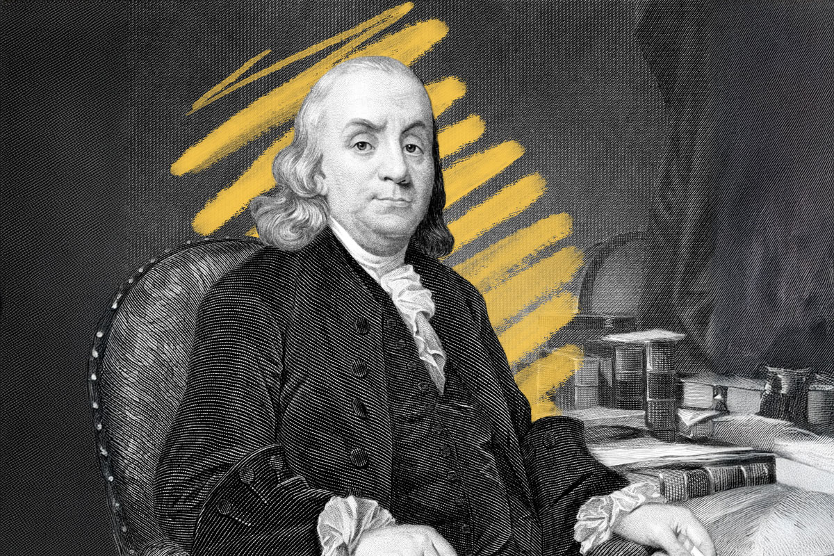 Benjamin Franklin portrait