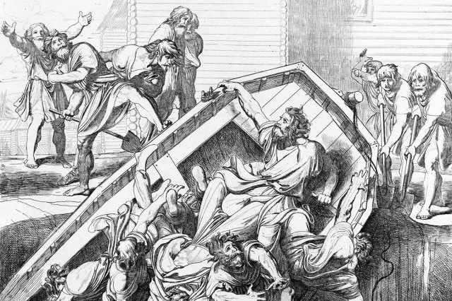 Olga's revenge on the Drevlians